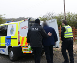 GLAA cumbria second arrest police van