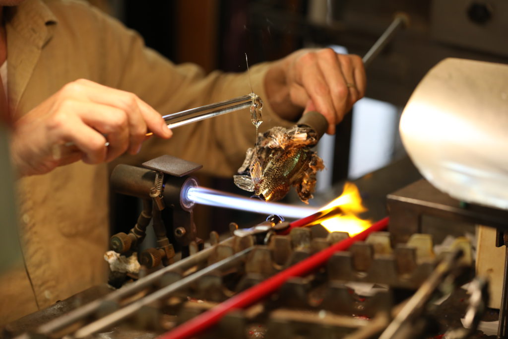 Murano Glass Making Lampworking Technique