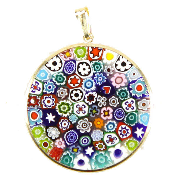 Millefiori Pendant from GlassOfVenice