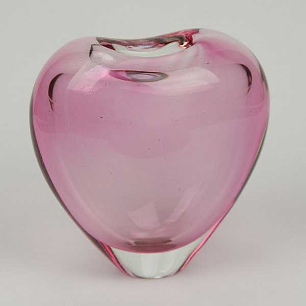 Murano Heart vase