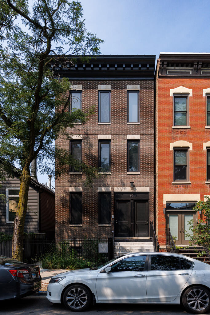 Brick Home with Tudor Williamsburg