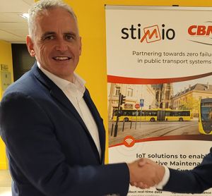 David Dorval (left), CEO of Stimio and Andrea Chiocchetti (to the right), President of CBM.