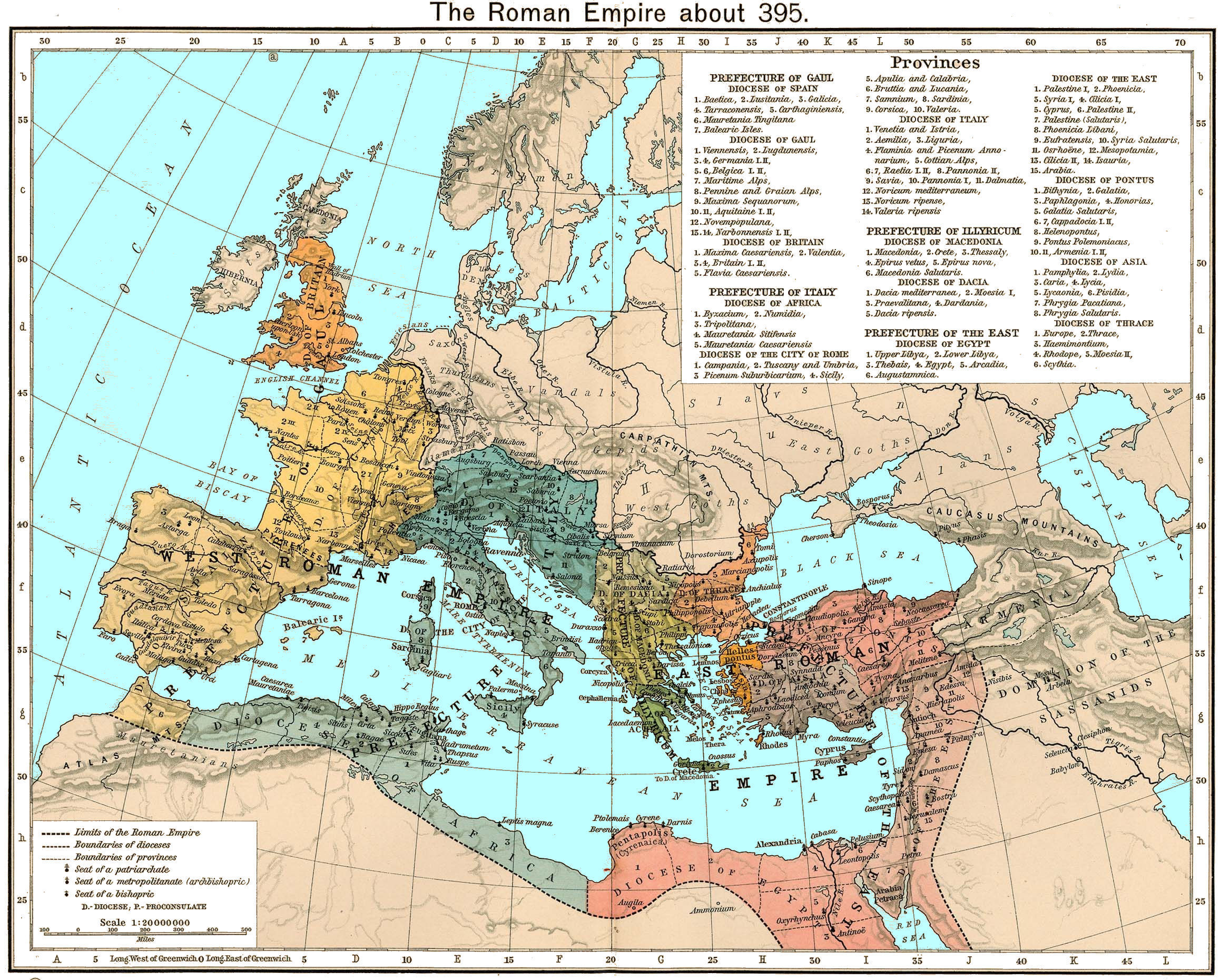 Roman Empire Map For Kids image.