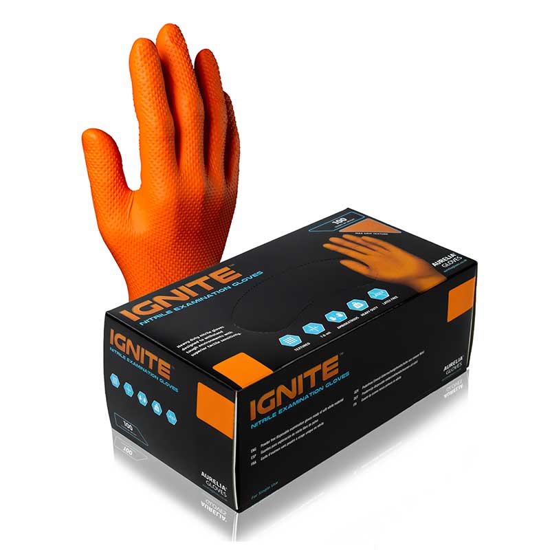 Aurelia Ignite Nitrile Gloves 97887-0