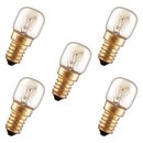 10 x Backofenlampe Glühbirne 25W E14 klar...