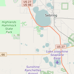 Sebring Florida Zip Code Map - United States Map