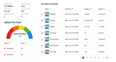 monitoring and tracking solution for food and beverage transportation dispay