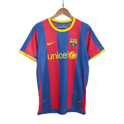 Vintage Soccer Jersey Barcelona Home 2010/11 - gogoalshop