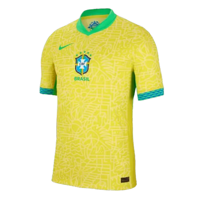 Brazil Home Authentic Soccer Jersey 2024 - gogoalshop