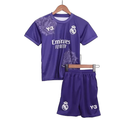 Real Madrid Fourth Away Kids Soccer Jerseys Kit 2023/24 - gogoalshop