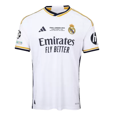 Real Madrid Home Authentic Soccer Jersey 2023/24 - UCL FINAL - gogoalshop