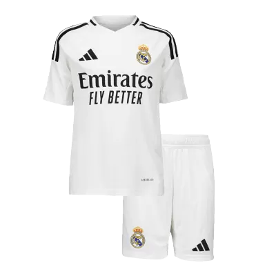 Real Madrid Home Kids Soccer Jerseys Kit 2024/25 - gogoalshop