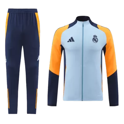 Real Madrid Tracksuit 2024/25 Kids Blue - gogoalshop