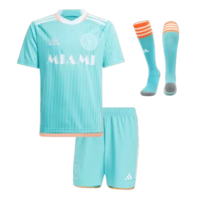 Inter Miami CF Third Away Kids Soccer Jerseys Full Kit 2024 - gogoalshop