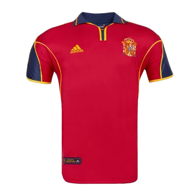 Vintage Soccer Jersey Spain Home 2000 - gogoalshop