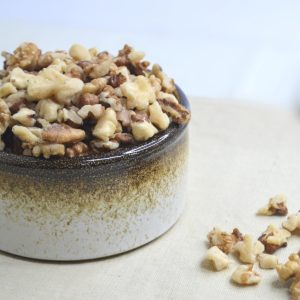 Diced walnuts for baking