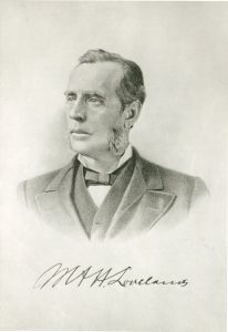 drawing of William Loveland