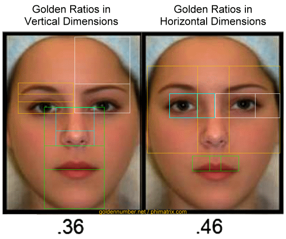 Golden Ratio Face Test