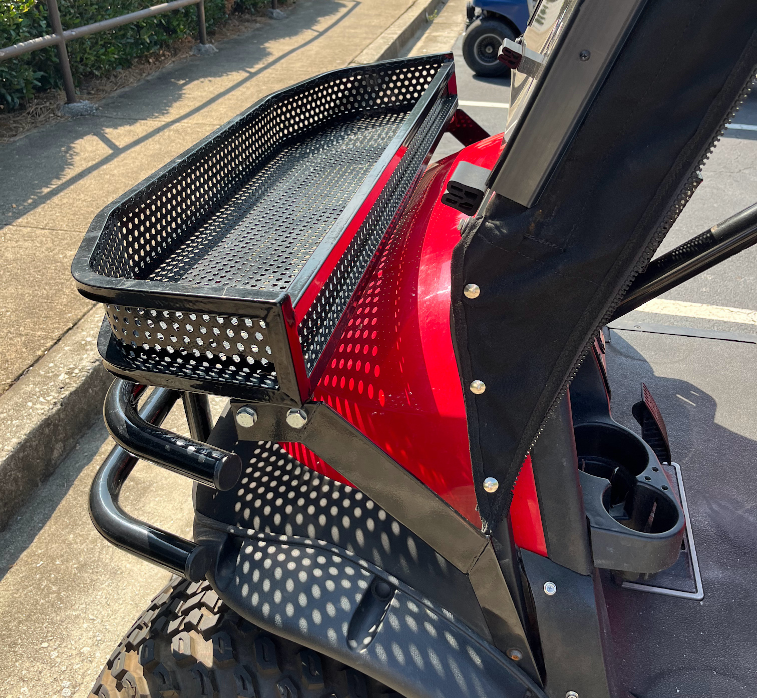 golf cart storage baskets