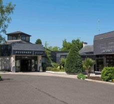 View Rosspark Hotel's scenic entrance in sensational Northern Ireland.