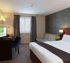 The Premier Inn Belfast Central's picturesque double bedroom in sensational Northern Ireland.