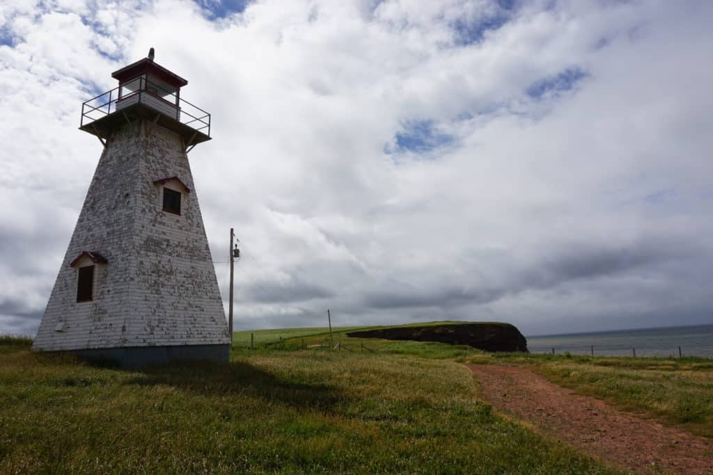 cape tryon Lighthouse in PEI