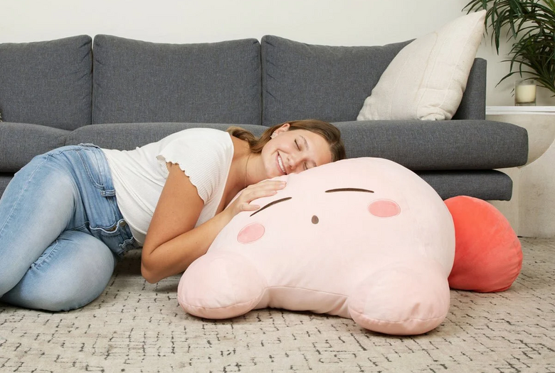 Only 1,500 of these giant Kirby plushies will be made