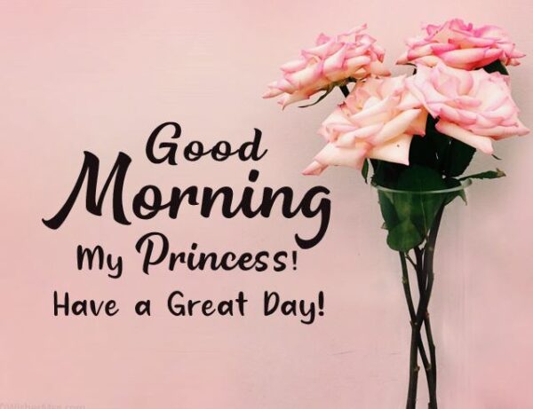 Awesome Good Morning Princess Pic