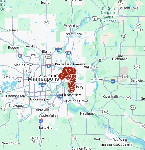 Geocache Locations - Maplewood Parks and Natural Resources - Google My Maps