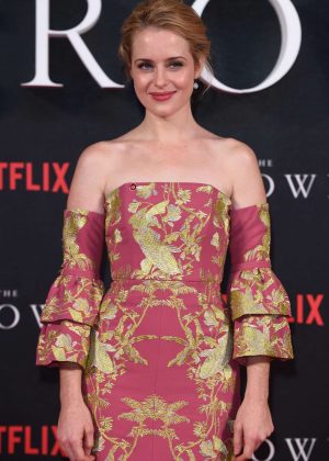 Claire Foy - 'The Crown' Premiere in London