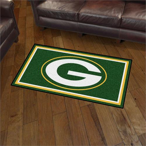 Green Bay Packers 3'x5' Plush Rug