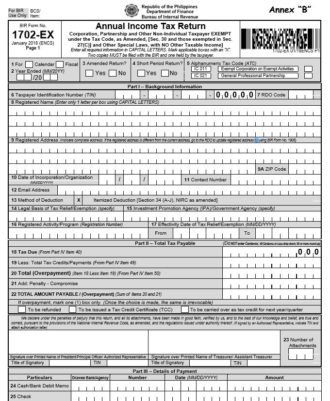 New annual income tax and capital gains tax returns | Grant Thornton