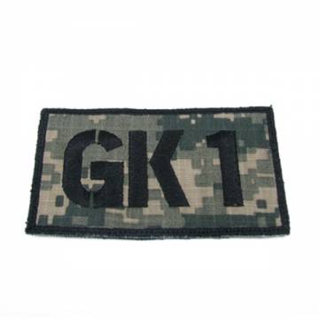 King Arms Seal Team GK1 Callsign Embroidery Patch - ACU