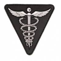 Mil-Tec PVC 3D Medical Patch - Black