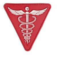 Mil-Tec PVC 3D Medical Patch - Red