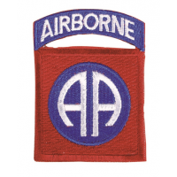 Mil-Tec US 82ND.AB Textile Badge