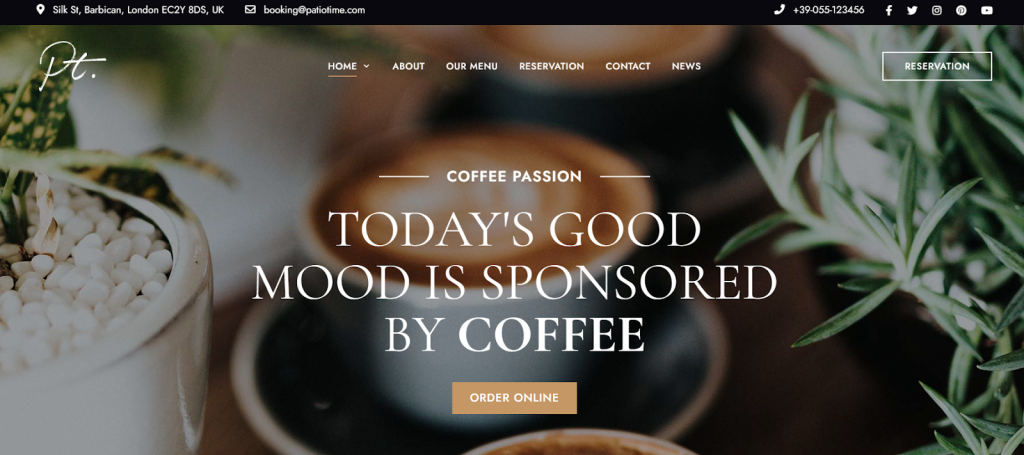 13 Best Coffee Shop Themes for WordPress