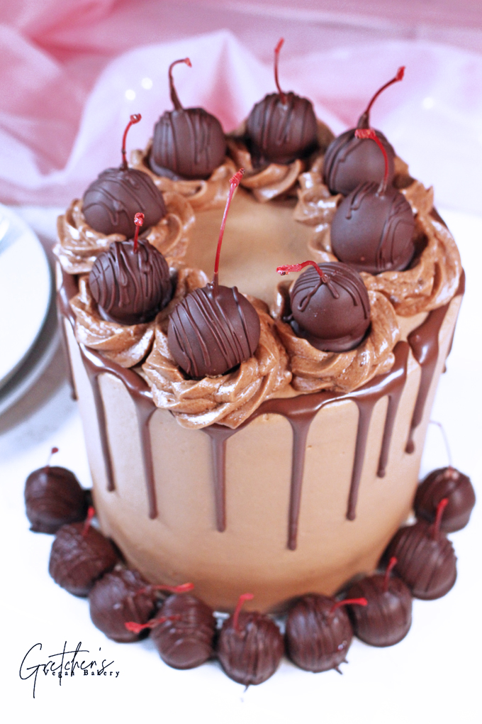 Chocolate Covered Cherry Cake