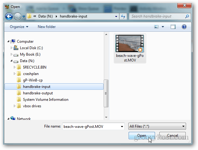 How To Convert MOV to MP4, M4V or MKV