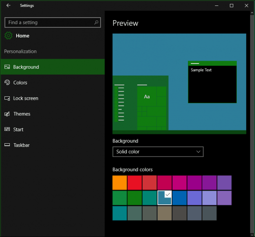 Update Windows 10 Colors In Personalization Settings | groovypost