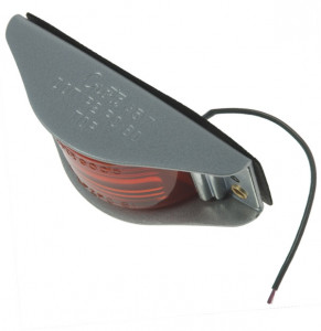 narrow rail clearance marker light red