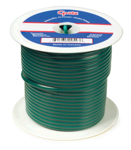 General Purpose Thermo Plastic Wire, Primary Wire Length 1000', 18 Gauge