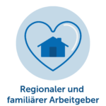 GRUBER Reisen Benefit Icon für Regionaler und familiärer Arbeitgeber