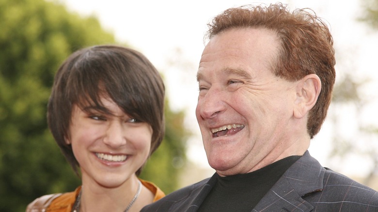 Zelda Williams and her father, Robin