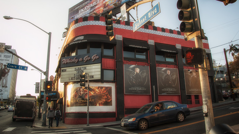 Whisky a Go Go sign outdoors