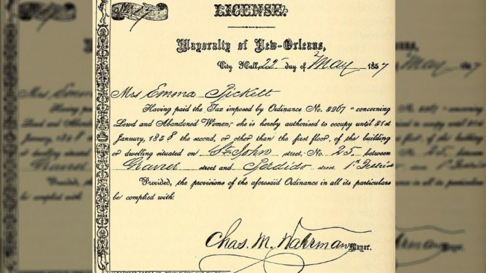 brothel license 