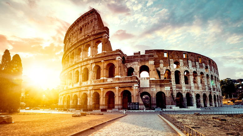 The Colosseum in Rome