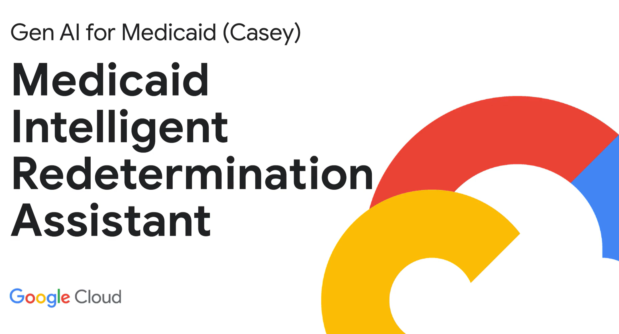 Medicaid Intelligent Redetermination Assistant video thumbnail