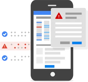 notificaciones de alertas en la app para dispositivos móviles