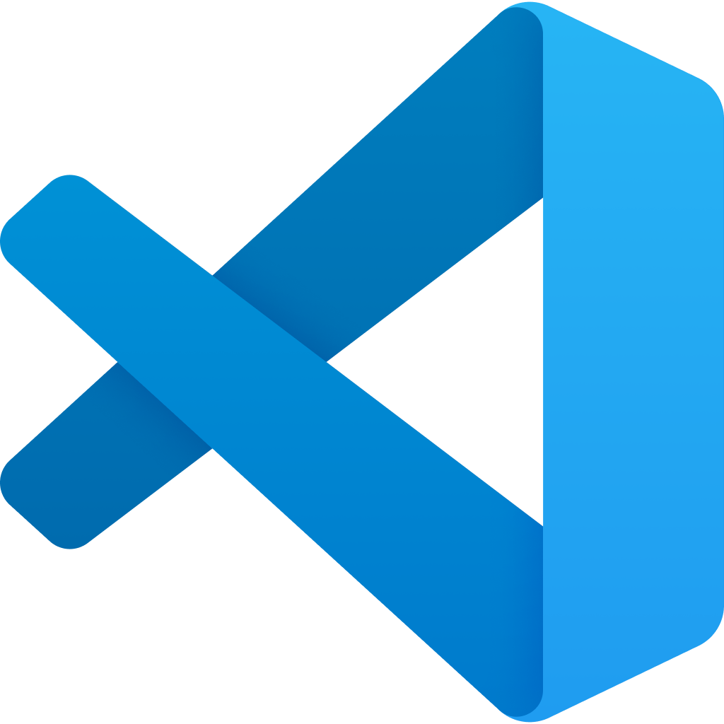 Logotipo del ícono de vscode